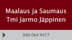 Maalaus ja Saumaus Tmi Jarmo Jäppinen logo